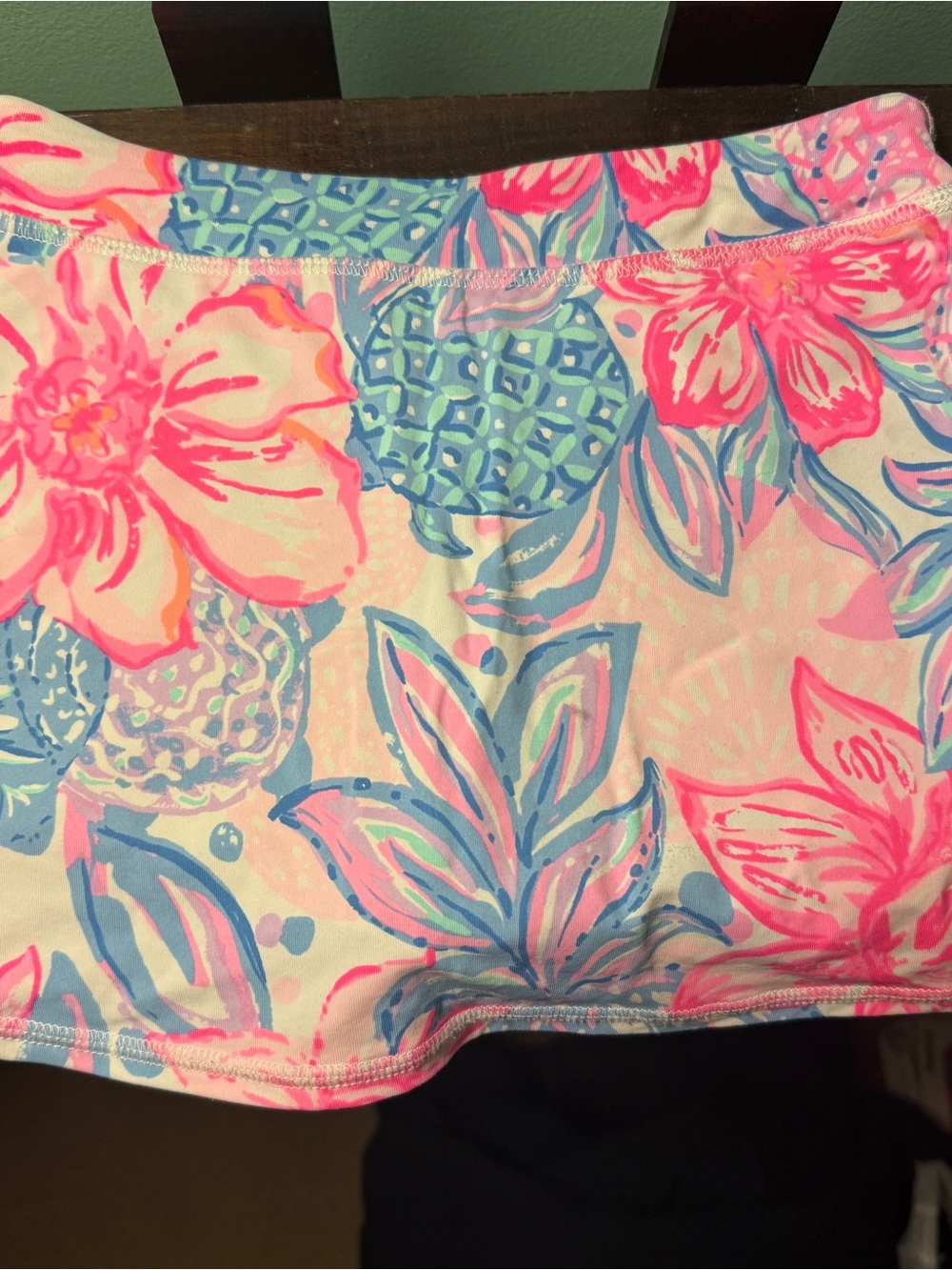 Lilly Pulitzer kids’ Mini Aila Luxletic skort - Pink Isle print
